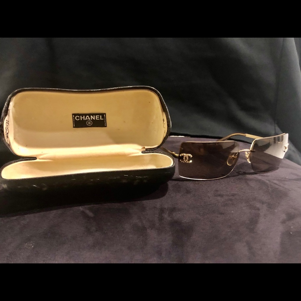Chanel Women’s Rhinestone Sunglasses